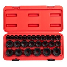 Sunex 2645 12 Inch Drive Impact Socket Set 26-piece Metric 10mm-36mm Cr... Sunex 2645 12 Inch Drive Impact Socket Set 26-piece Metric 10mm-36mm Cr...