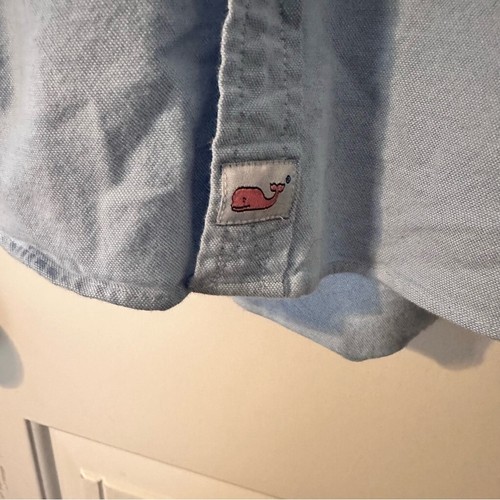 Vineyard Vines murray Slim Fit Button Down Embroidered Marlin Shirt size Large - Picture 5 of 5