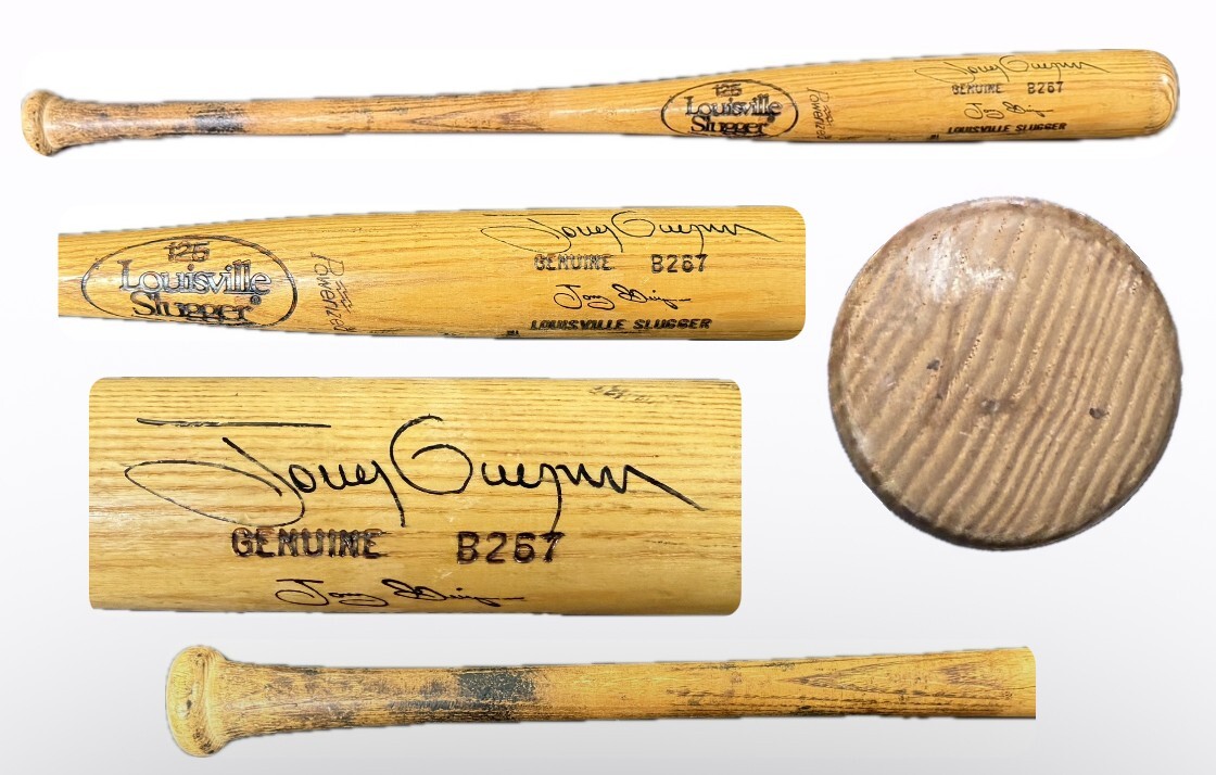 Tony Gwynn Signed 1983-1984 Rookie Era Game Used LS Bat