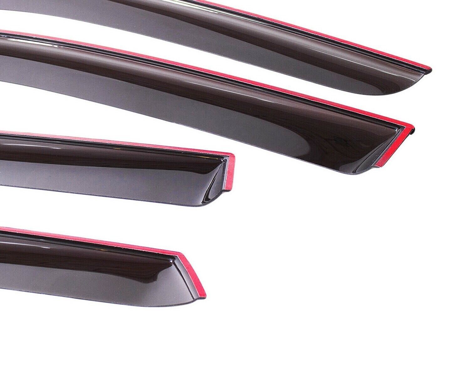 For Opel Corsa B 1994-00 Side Window Wind Visors Sun Rain Guard Vent  Deflectors