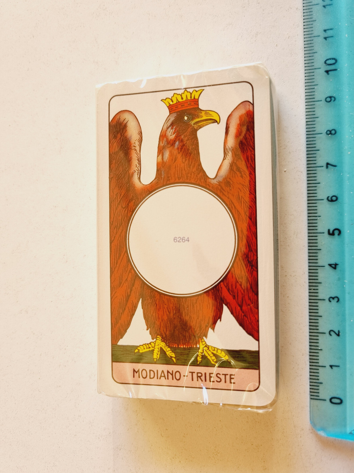 Thumbnail - Karten Von Spiel Piacenza Modiano Versiegelte Besen Original