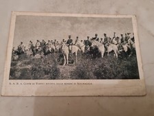 Postcard. Military. Vintage. Mounted Soldiers from Turin. Sciumagalle. c1900