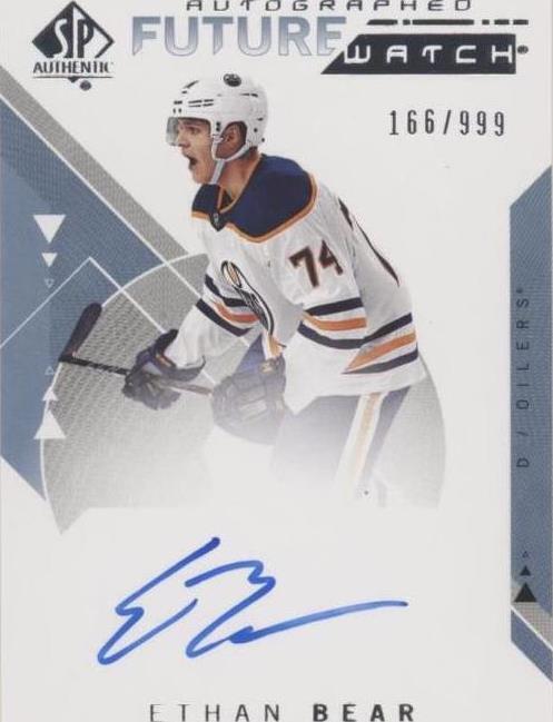2018-19 SP Authentic - Ethan Bear #166 - 1 of 1