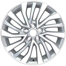 New 16x6.5 Inch Aluminum Wheel Rim Fits 17-20 Toyota Corolla 15 Spoke Machined