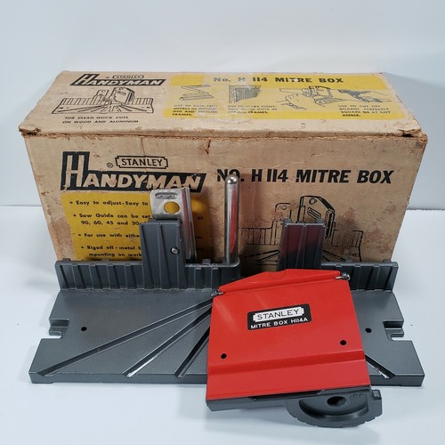 Vintage Stanley Handyman Mitre Box H114 