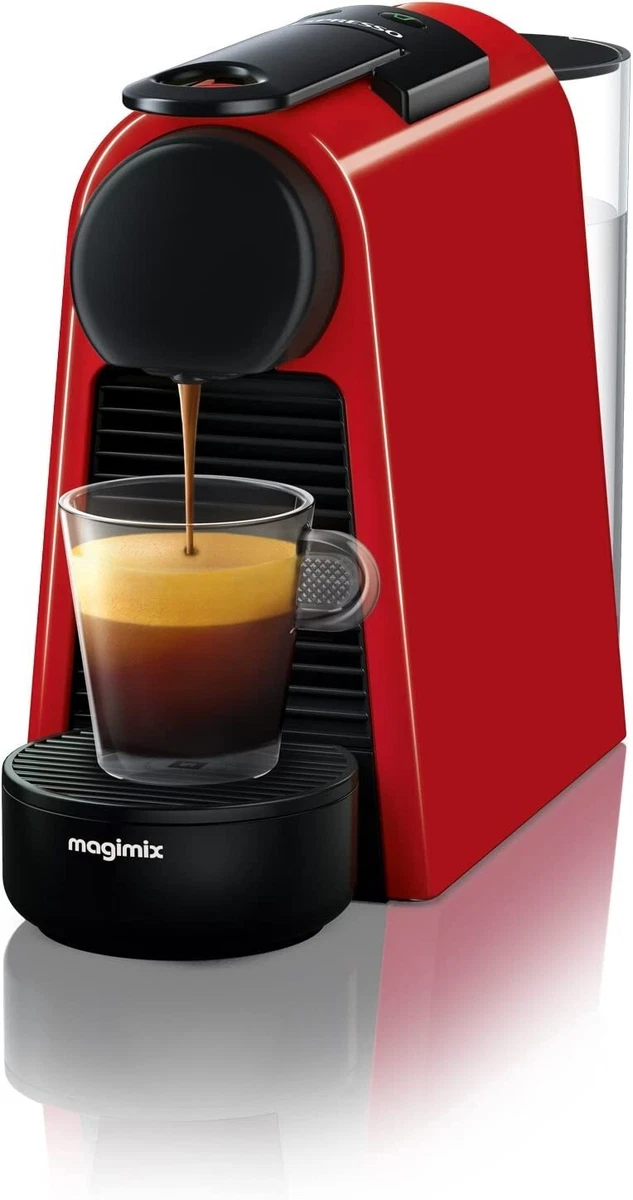 Cafetera Nespresso Inissia Negro Color Red