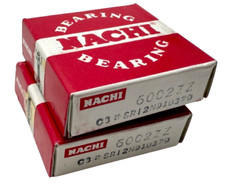 2 Pack of 6002ZZ Nachi MADE IN JAPAN Ball Bearing 15x32x9 6002-ZZ