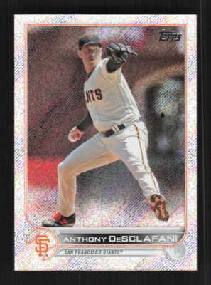 Anthony DeSclafani 2022 Topps /875 Foilboard /875 San Francisco Giants #137