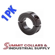 3” Bore DOUBLE SPLIT STEEL NEW CLAMPING COLLAR BLACK OXIDE (1 qty) Free Ship