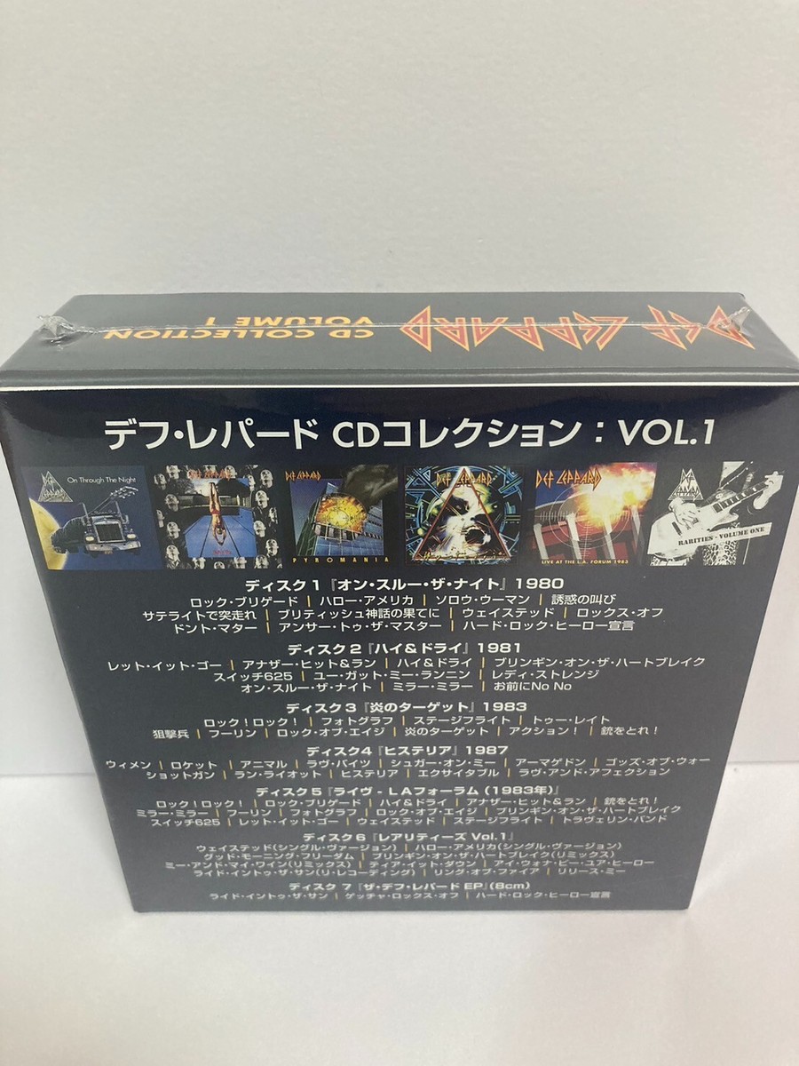 デフ・レパード　CDコレクション:VOL.1 輸入国内仕様　6shm +1cd デフ・レパード CDコレクション:VOL.1 輸入国内仕様 6shm +1cd