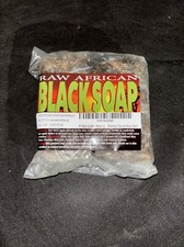 NEW Raw African Black Soap 1 Best Quality 1 Lbs