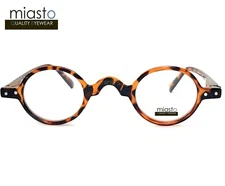 MIASTO "MINI ITALY" EXTRA SMALL ROUND RETRO BOHO VINTAGE READERS READING GLASSES