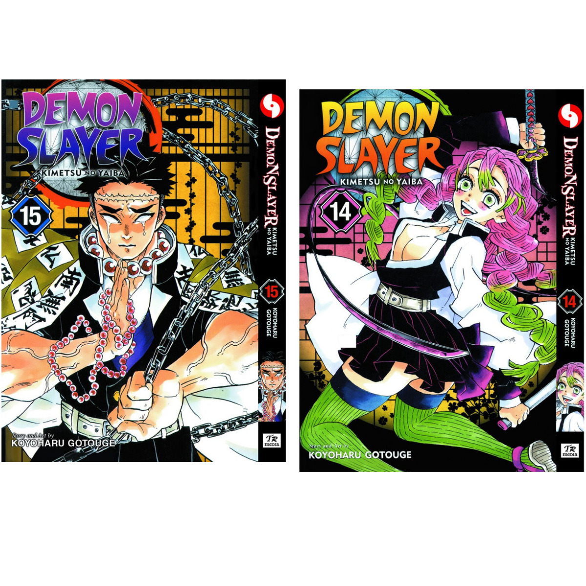 Demon Slayer Kimetsu No Yaiba, Mangá Vol. 13 E 14