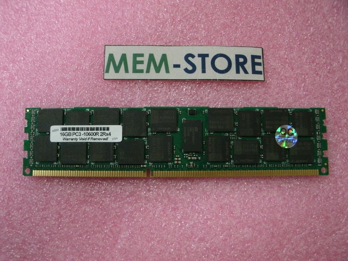 632204-001 16GB DDR3 1333MHz PC3-10600R Memory HP DL360 G7, DL380
