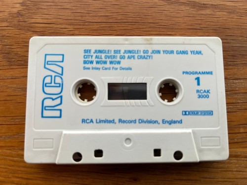 2 x Bow Wow Wow cassette albums Your Cassette Pet / See Jungle card packs RARE - Picture 13 of 15