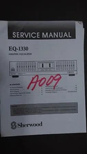 sherwood eq-1330 service manual repair book stereo radio eq graphic equalizer 