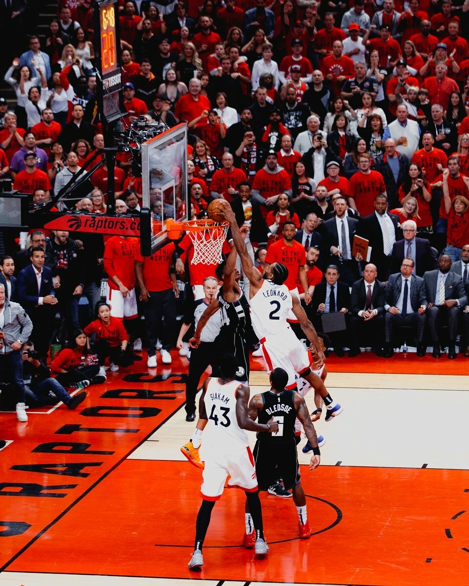 Kawhi Leonard Toronto Raptors Eastern Conference Final Dunk