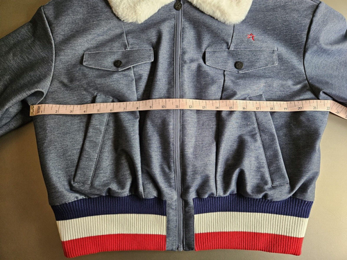 Perfect Moment Denim Bomber Ski Jacket; Size = L; New w/ Tags; Awesome! - Picture 10 of 17