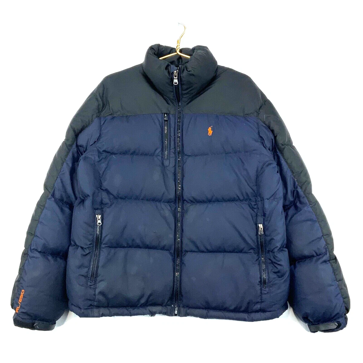 Vintage polo online puffer jacket