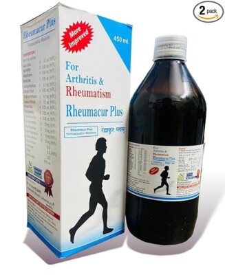 KRIG'S PHBL Rheumacure Syrup Homeopathy (450ml) Pack of 2 Free Shipping