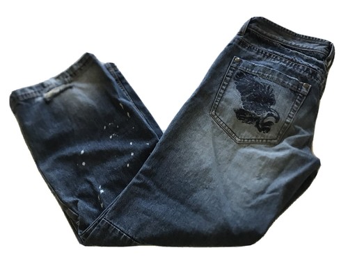 Vintage AX Armani Exchange Distressed Jeans Mens 31 Short 31 X 30 Straight  A|X. | eBay