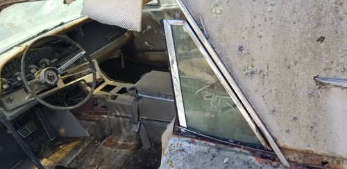 1964-1965 Ford Thunderbird Rear Quarter Glass LH. Driver Side. Used Ad# 9968 - Picture 1 of 10