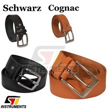 Set cintura pelle nera cognac uomo cintura pelle strumenti