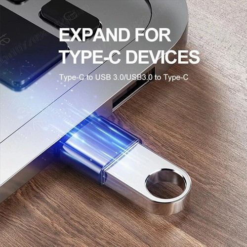 Pack 3 Adaptateur Convertisseur USB-C 3.0 Mâle vers USB A Femelle Type C Téléphone Android - Photo 2 sur 5