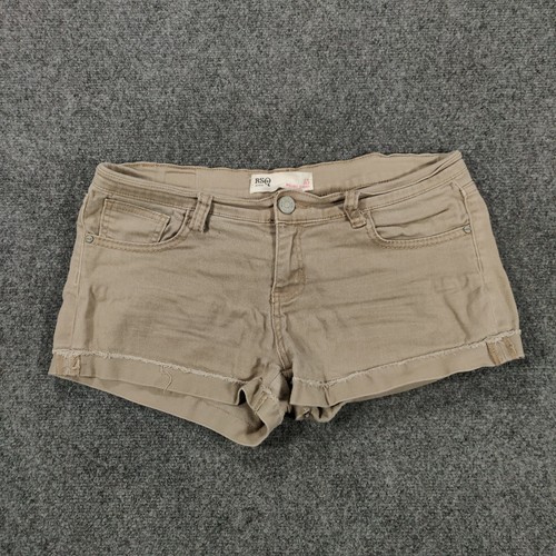 RCQ Jeans Shorts 13 Khaki Denim Malibu 