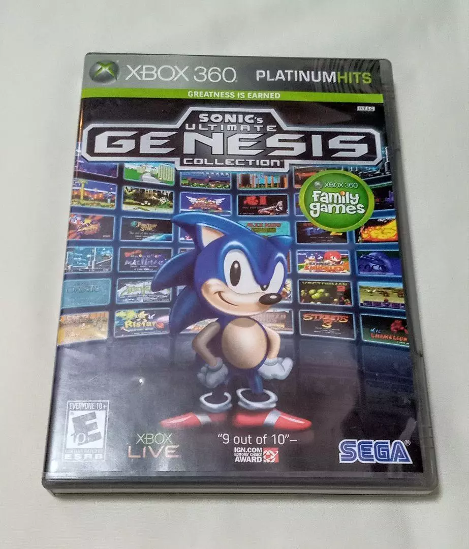 Sonic Ultimate Genesis Collection - Xbox 360 - Microsoft - Jogos