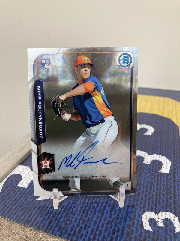 Mike Foltynewicz Bowman Chrome RC Auto