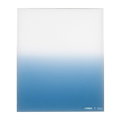 Lens filter Cokin P123L Gradual Blue B2-Light 0.2 0.6-Stop