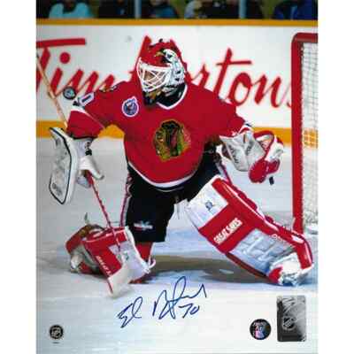 Ed Belfour Autographed Chicago Blackhawks 8X10 Photo (Save) | eBay
