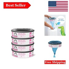 Amazon Brand Blossoms Scented Diaper Pail Refills 1080 Count - Compatible wit...