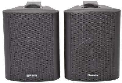 Adastra BC4B 4 Zoll Stereo Lautsprecher schwarz Paar