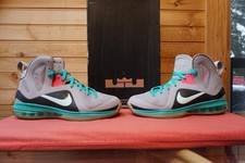 65% Off Nike Zoom Lebron 9 P.S. Elite Wolf Grey Mint Candy-New G
