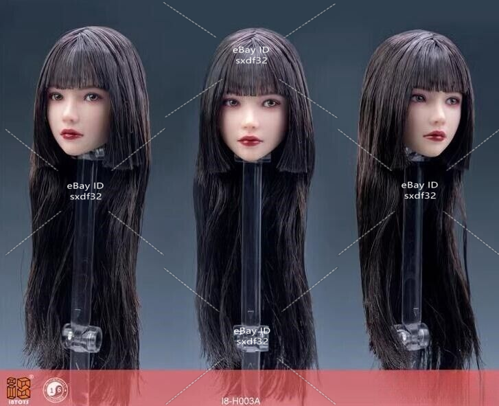 I8Toys 1/6 I8-H003A Beauty Girl Yuki Movable Eye Head Sculpt Fit
