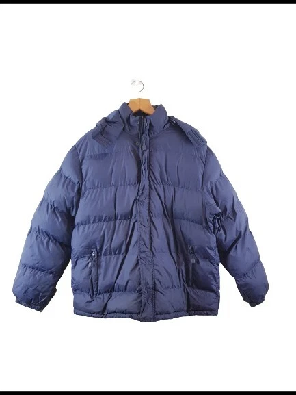 B&C Collection Mens Blue Bomber Waterproof Jacket Coat Size XXL Regular