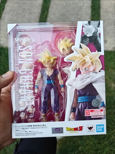 Bandai Tamashii S.H. Figura de acción Figuarts Dragon Ball Z Super Saiyan Son Gohan - Imagen 3 de 13
