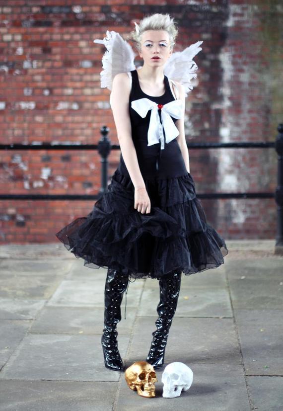 black net underskirt