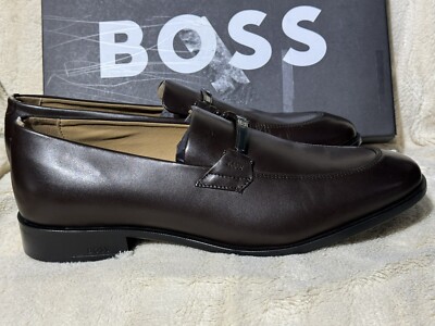 Boss Colby Leather Loafers Men