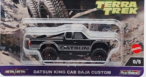 HOT WHEELS 2024 CAR CULTURE TERRA TREK CHASE DATSUN KING CAB BAJA CUSTOM RR'S!! - Picture 2 of 3