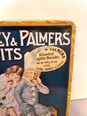 イギリス アンティーク huntley and palmers ビスケット缶 イギリス ヴィンテージ ブリキ缶 HUNTLEY & PALMERS ビスケット