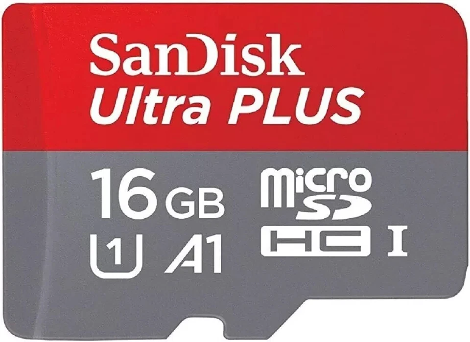 SanDisk Ultra Plus 16GB A1 microSDHC Memory Card - Image 2 of 3