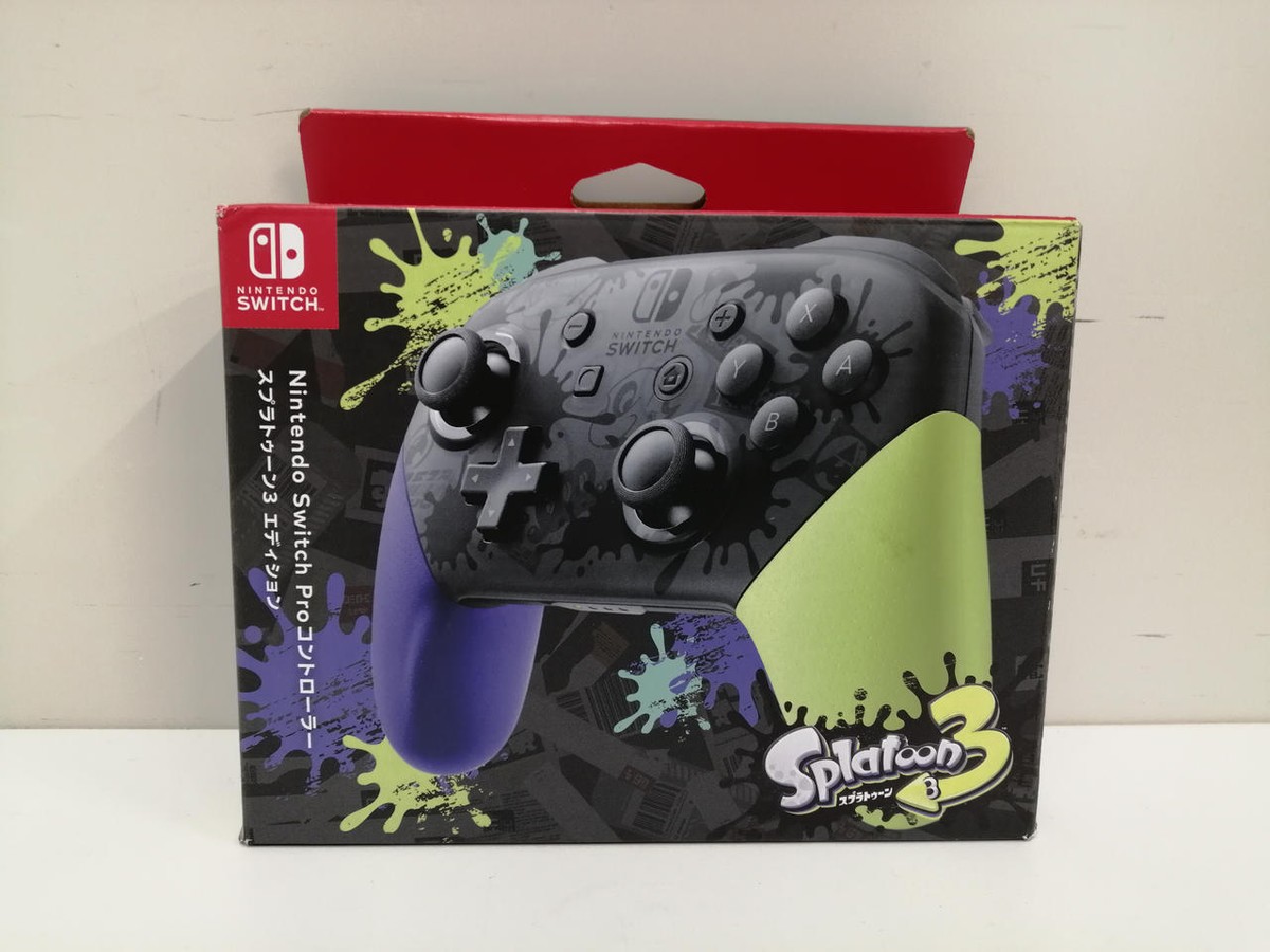 Nintendo Hac-013 Splatoon 3 Switch Pro Controller | eBay