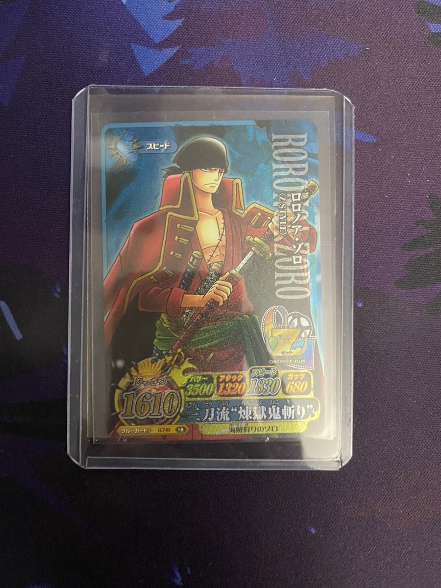 One Piece TCG Trading Card Game Zoro IC7-03 SR | eBay