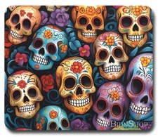 Sugar Skull Dia de los Muertos Day of the Dead  Mouse Pad / PC Mousepad  Gift