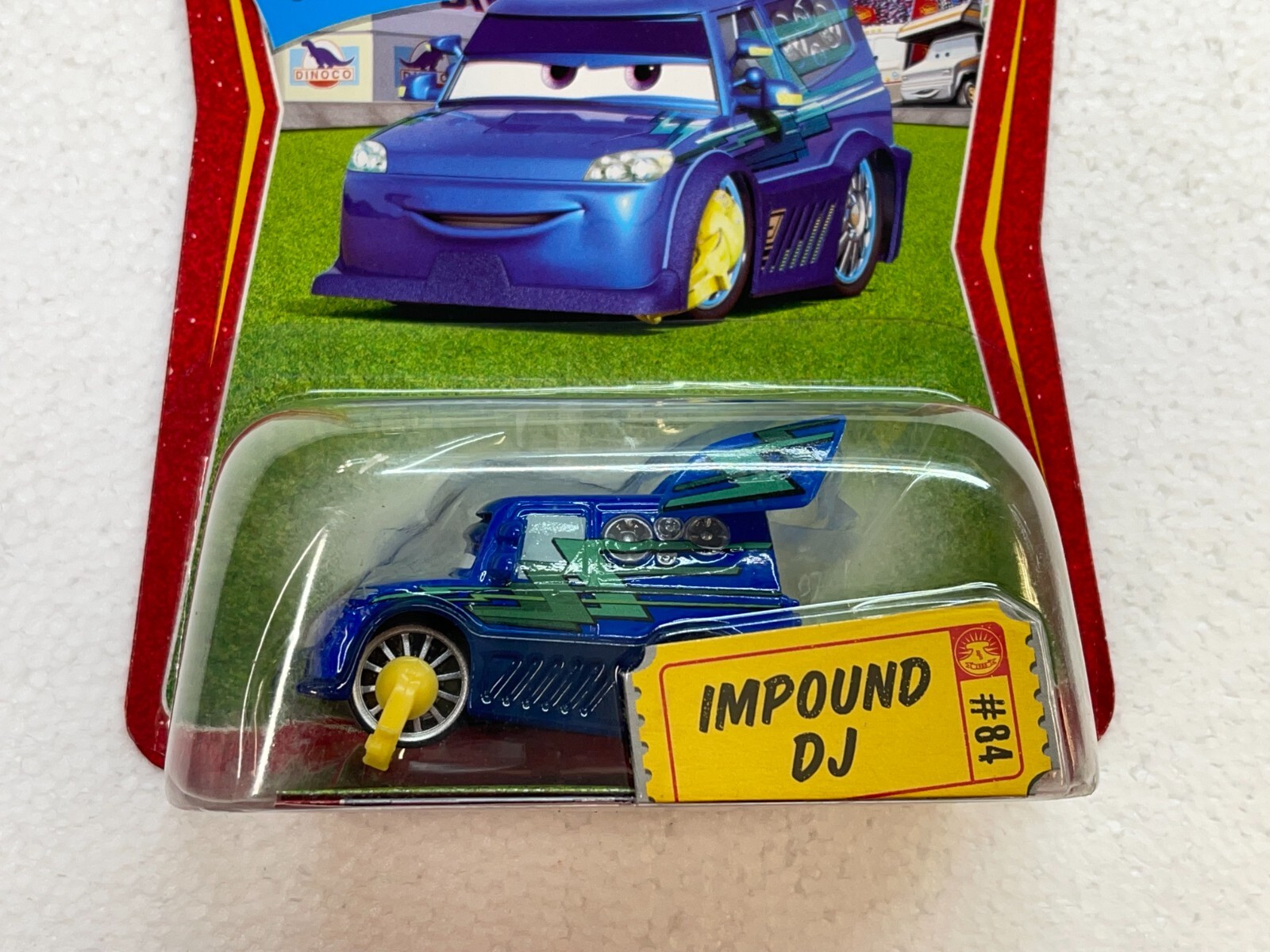 Disney Pixar Cars Race o Rama Opened Impound DJ - All Sports Custom Framing