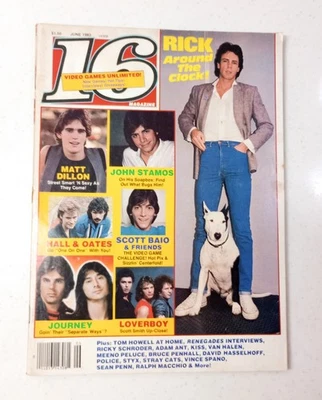 Vintage 16 Magazine June 1983 Rick Springfield Matt Dillon John Stamos - Image 1 of 4