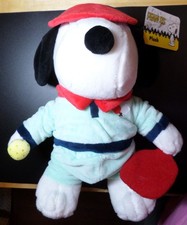Pickleball Peanuts Snoopy Plush 2024